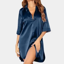 Jurken & Jumpsuits Dames*Luxe & comfortabele dames slaapjurk voor de zomer