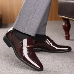 Schoenen Heren*Luxe zakelijke herenschoenen voor de zomer