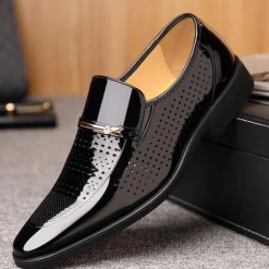 Schoenen Heren*Luxe zakelijke herenschoenen voor de zomer