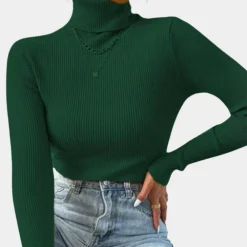 Truien & Vesten Dames*Luxe zomerse coltrui voor dames