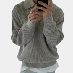 Truien & Vesten Heren*Luxe zomerse trui voor heren