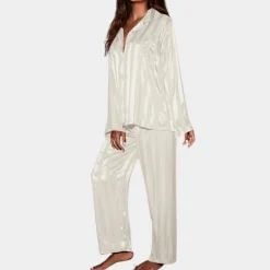 Sets Dames*Luxueuze & comfortabele zomerse pyjamaset voor dames