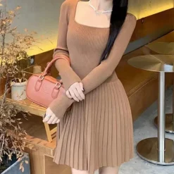 Jurken & Jumpsuits Dames*LYLIA - Stijlvolle Zomerjurk voor Dames Bruin