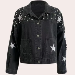 Jassen Dames*LYRIC - Luxe Zomers Spijkerjasje voor Dames