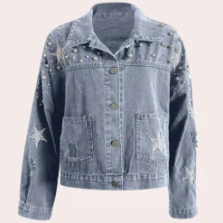 Jassen Dames*LYRIC - Luxe Zomers Spijkerjasje voor Dames