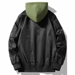 Jassen Heren*MACIEJ - Trendy zomerjas met capuchon voor mannen