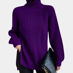 Truien & Vesten Dames*Madeleine - Luchtige coltrui voor dames, perfect voor de lente en zomer