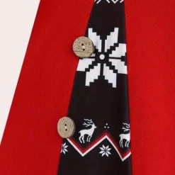 Jurken & Jumpsuits Dames*MADELINE - Casual Zomerjurk voor Dames Rood