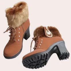 Damesschoenen*MADELYN - Veelzijdige Zomerse Laarzen met Hak voor Dames