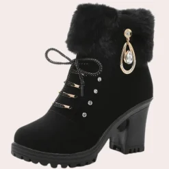 Damesschoenen*MADELYN - Veelzijdige Zomerse Laarzen met Hak voor Dames