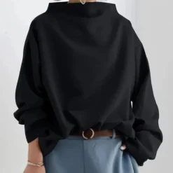 Truien & Vesten Dames*MADISON - Tijdloze Zomerse Trui voor Dames Zwart