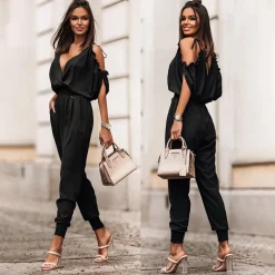 Jurken & Jumpsuits Dames*MAEVE - Modieuze zomer jumpsuit