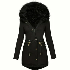 Jassen Dames*MAGGIE - Stijlvolle parka jack voor vrouwen