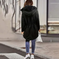 Jassen Dames*MAGGIE - Stijlvolle parka jack voor vrouwen