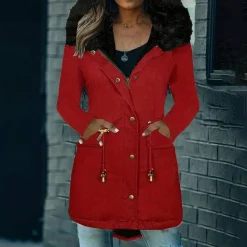 Jassen Dames*MAGGIE - Stijlvolle parka jack voor vrouwen