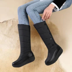 Damesschoenen*Maja - Elegante Hoge Kuit Zomerlaarzen voor dames