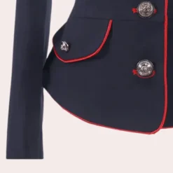 Jassen Dames*MALLOREN - Elegante Zomerjas voor Dames Marineblauw