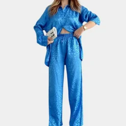 Sets Dames*Mallory - Stijlvolle en Comfortabele Tweedelige Damesset voor de Zomer