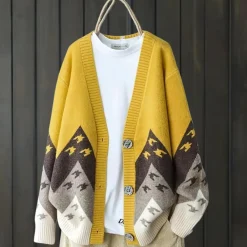 Truien & Vesten Dames*MALLU - Luchtig Gebreid Vest voor Dames voor de Zomer Geel