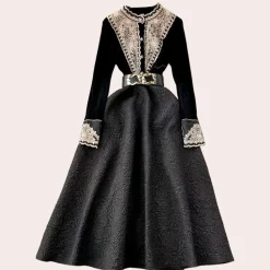 Jurken & Jumpsuits Dames*MALVINA - Zomerse Casual Jurk voor Dames Zwart