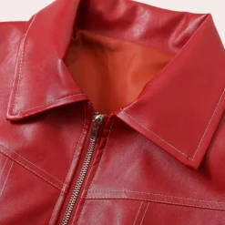 Jassen Dames*MANUELA - Trendy Zomer Bikerjack voor Dames