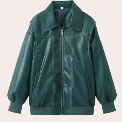 Jassen Dames*MANUELA - Trendy Zomer Bikerjack voor Dames