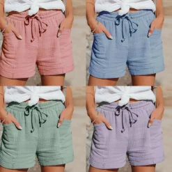 Broeken & Rokken Dames*MANYA - Luchtige zomerse casual shorts
