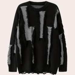 Truien & Vesten Heren*MARCIANO - Geraffineerd Lente/Zomer Trui voor Heren Zwart