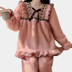 Sets Dames*Mareike - Elegante 2-delige zomerset voor dames Roze