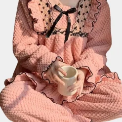 Sets Dames*Mareike - Elegante 2-delige zomerset voor dames Roze