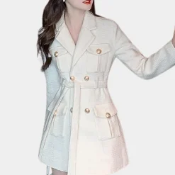 Jassen Dames*MARGARET - Stijlvolle Zomerjas voor Dames Wit