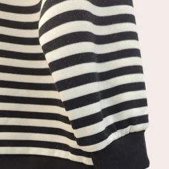 Truien & Vesten Dames*MARIA - Comfortabele Gestreepte Trui voor Dames Zwart