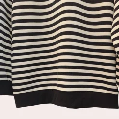 Truien & Vesten Dames*MARIA - Comfortabele Gestreepte Trui voor Dames Zwart