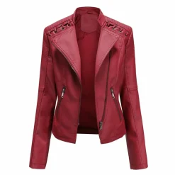 Leren Jassen Dames|Jassen Dames*MARIE - Stijlvolle leren zomerjas