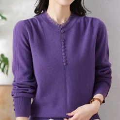 Truien & Vesten Dames*Mariela - Elegante gebreide dames trui voor de zomer