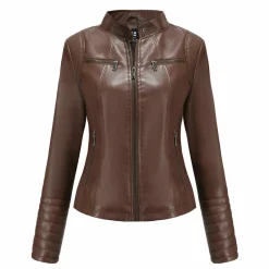 Leren Jassen Dames|Jassen Dames*MARIJA - Stijlvolle leren zomerjas