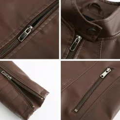 Leren Jassen Dames|Jassen Dames*MARIJA - Stijlvolle leren zomerjas