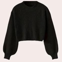 Truien & Vesten Dames*MARILYN - Moderne Trui voor Dames Zwart