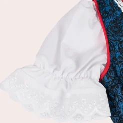 Jurken & Jumpsuits Dames*Maritza - Klassieke Zomer Oktoberfest Jurk voor dames Blauw