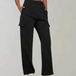 Broeken & Rokken Dames*Marja - Luchtige dames cargobroek met klepzakken voor de zomer