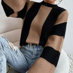 Truien & Vesten Dames*MARTHA - Veelzijdige Lente/Zomer Trui voor Dames Zwart