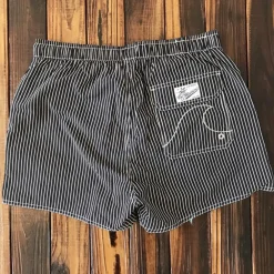 Broeken Heren*Marty - Stijlvolle gestreepte zwemshorts voor mannen - Zomereditie