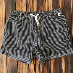 Broeken Heren*Marty - Stijlvolle gestreepte zwemshorts voor mannen - Zomereditie