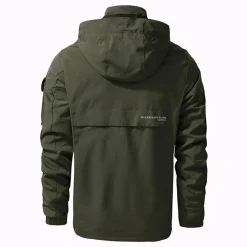 Jassen Heren*Mason - Lichte zomer bomberjack met capuchon voor heren