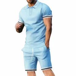 Sets Heren*MATHIS - Modieuze casual zomerset