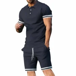 Sets Heren*MATHIS - Modieuze casual zomerset