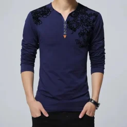 Shirts Heren*Mattias - Bloemige Zomer Elegantie Heren Overhemd