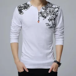 Shirts Heren*Mattias - Bloemige Zomer Elegantie Heren Overhemd