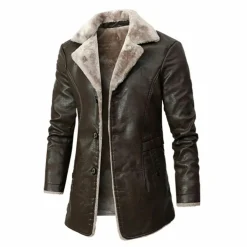 Jassen Heren*MAXENCE - Stijlvolle jas