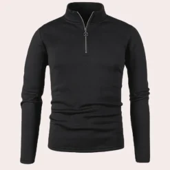 Truien & Vesten Heren*Maximilian - Stijlvolle en luchtige herensweater met rits voor de zomer